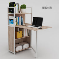 可收合鋼木電腦枱書櫃枱 ST-9812